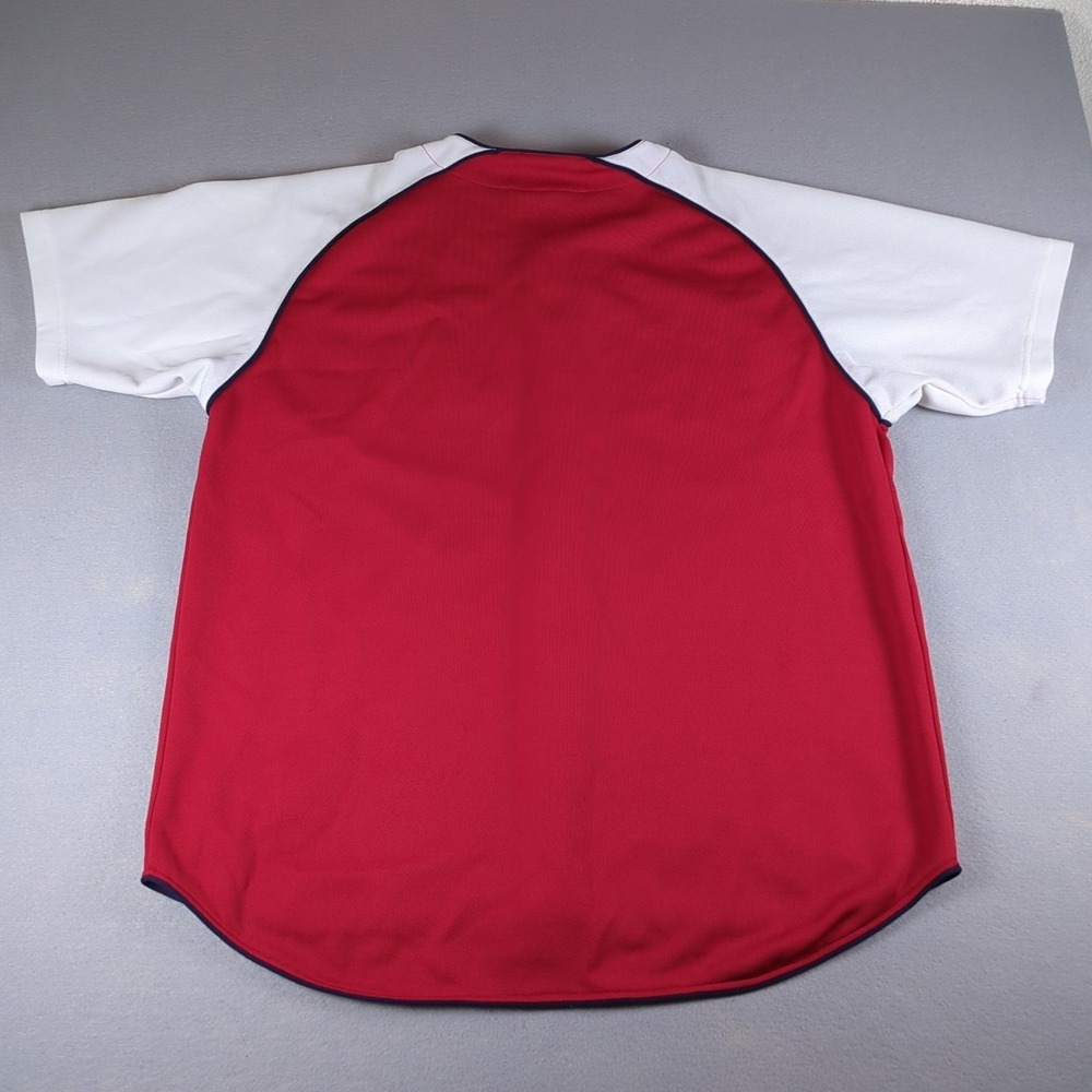 Vintage Dynasty Anaheim Angels Jersey Mens Extra Large Red White Embroidered - Picture 13 of 16